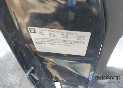 2007 Pontiac Grand Prix Gxp z USA, uszkodzony, nr VIN 2G2WC58C071132854